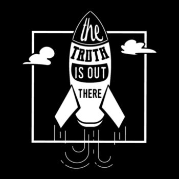 Truth Is Out There - Unisex Premium Fleece Hooded Sweatshirt Design