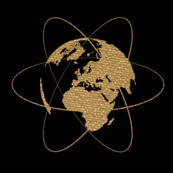 Universal Earth Gold - Unisex Premium Cotton T-Shirt Design