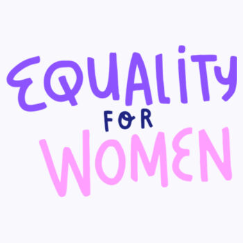 Equality For Women - Unisex Premium Fleece Hooded Sweatshirt Design